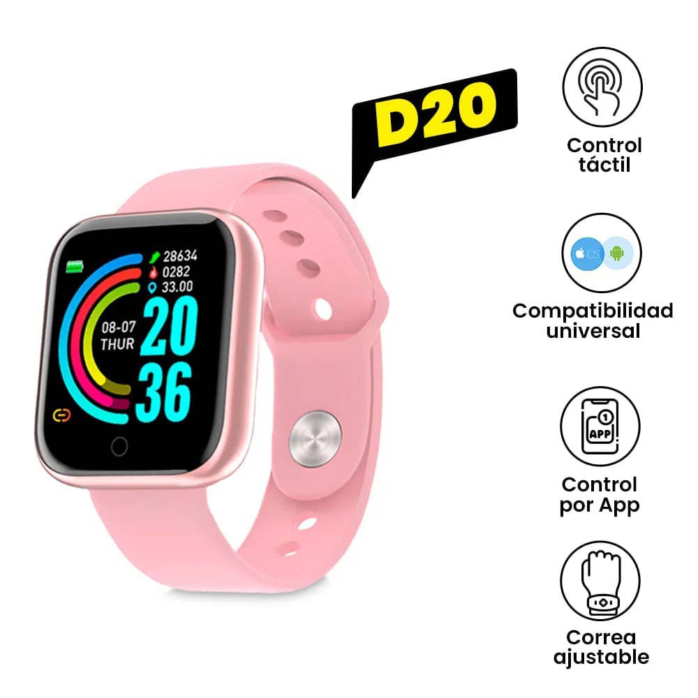Smart Watch Bluetooth Deportivo D20