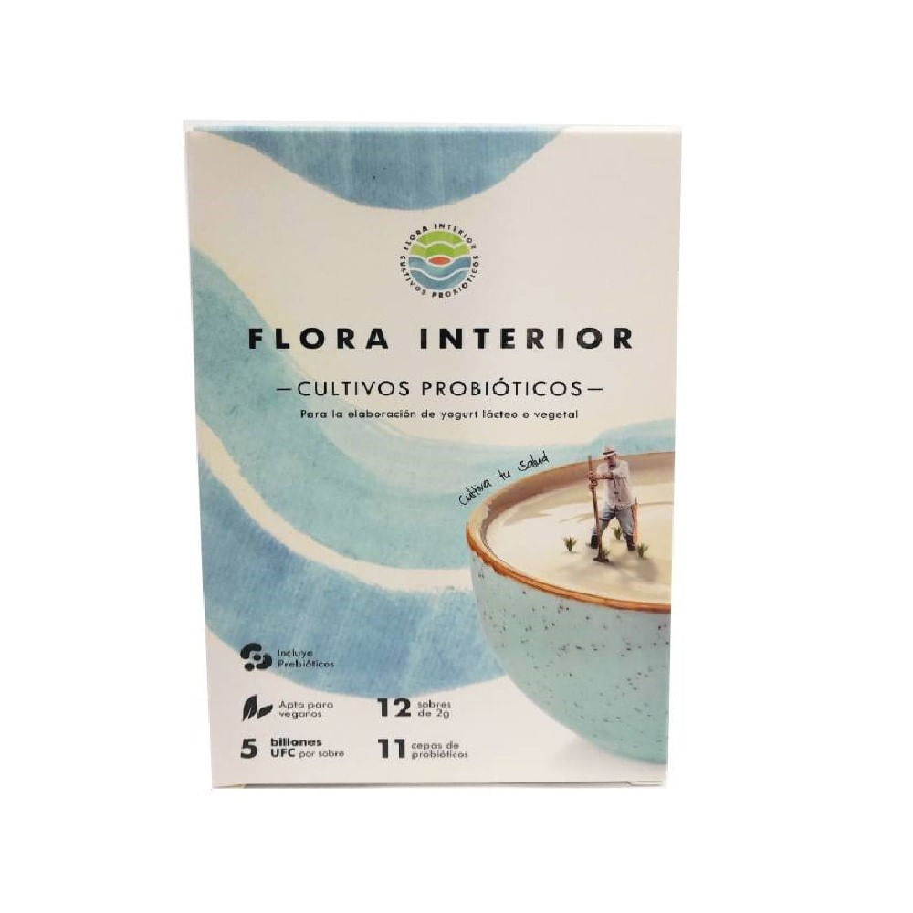 Cultivos Probióticos - Flora Interior x 12 unidades
