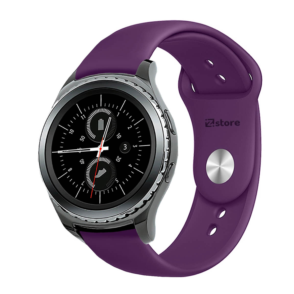 Correa Compatible Con Samsung Gear S2 Classic Morado Broche 20mm