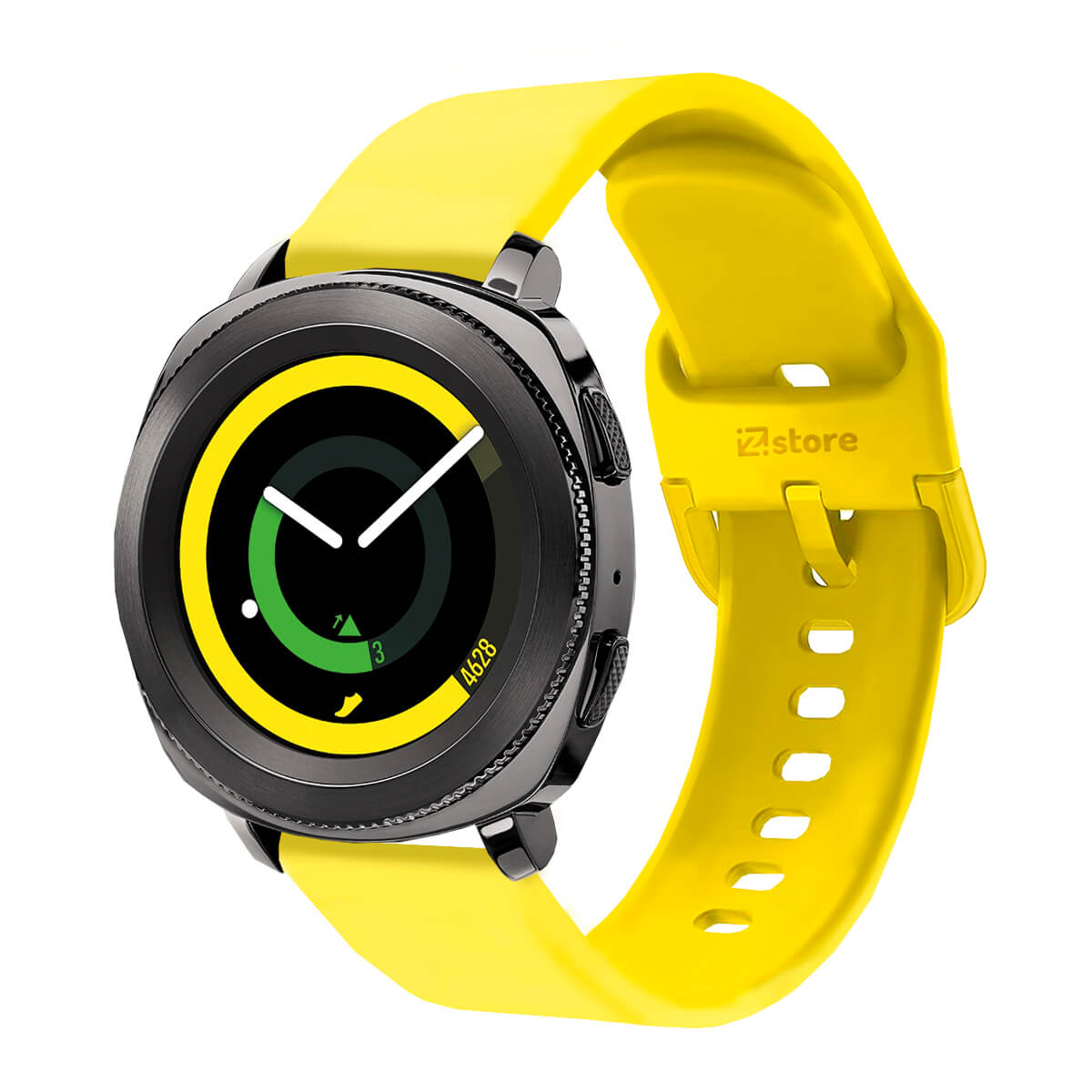 Correa Compatible Con Samsung Gear Sport Amarillo Evilla 20mm