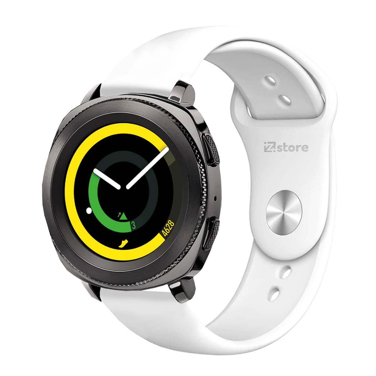 Correa Compatible Con Samsung Gear Sport Blanco Broche 20mm