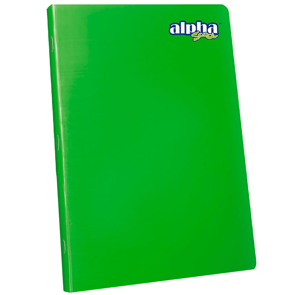 Cuaderno Grapados ALPHA Cuadriculado 88hj  (Modelos Aleatorios)