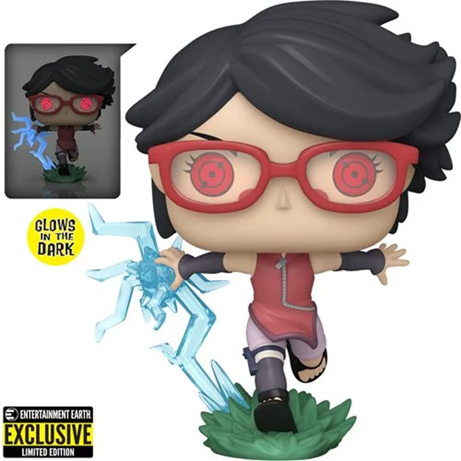 Boruto Sarada with Sharingan Glow in the Dark Funko Pop Vinyl Figure 1358 Eed