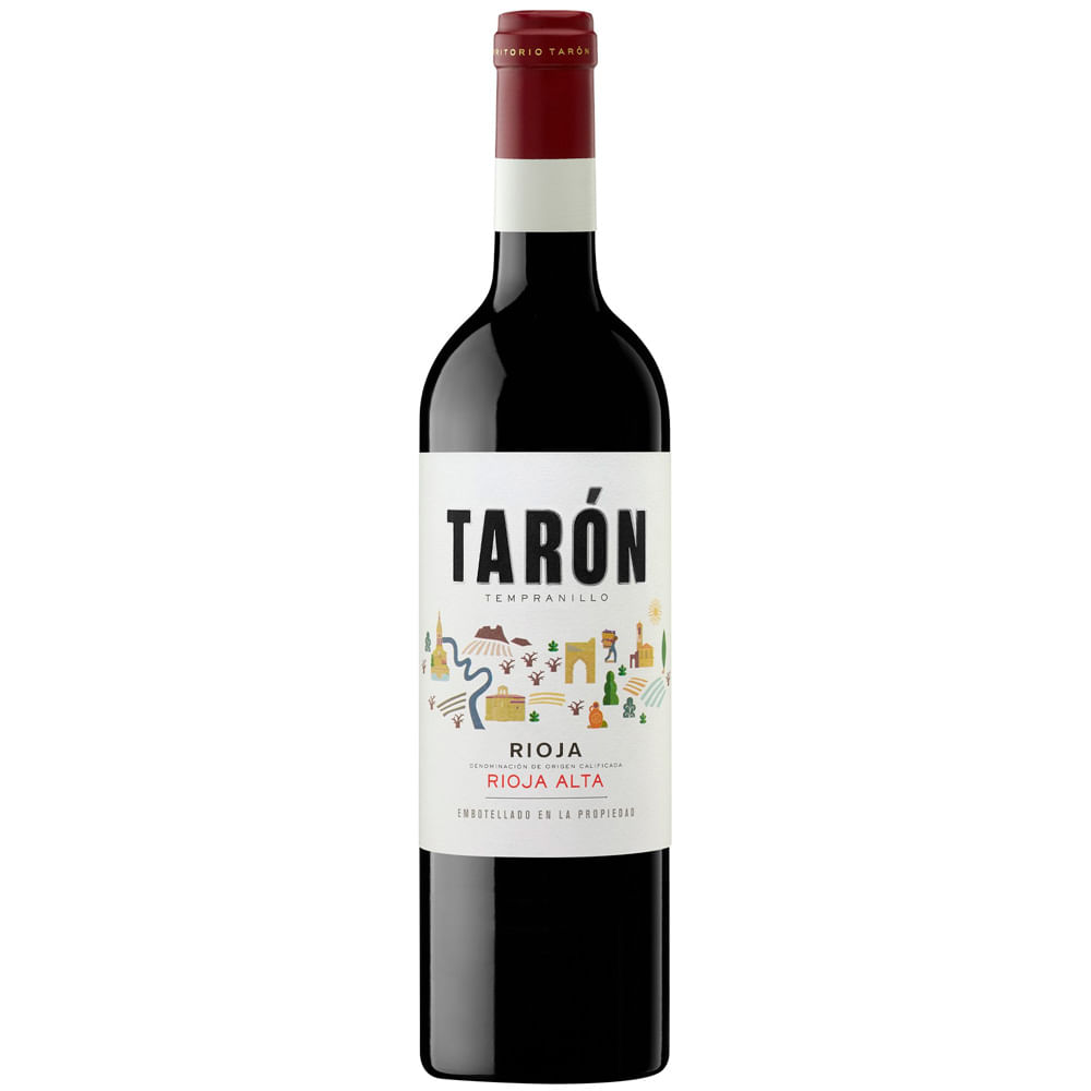 Vino Tinto TARÓN Tempranillo Botella 750ml