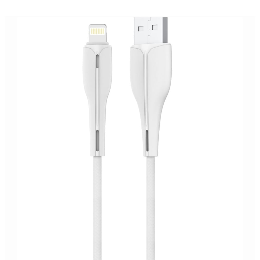 Cable Usb Reforz Lightning 2.4a Blanco Miccell