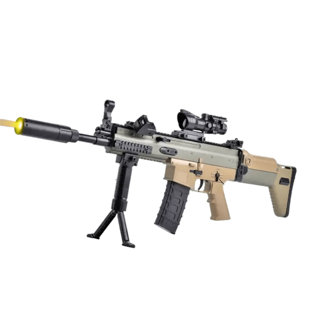 Fusil Pistola de Juguete Modelo Scar Hidrogel-Premium