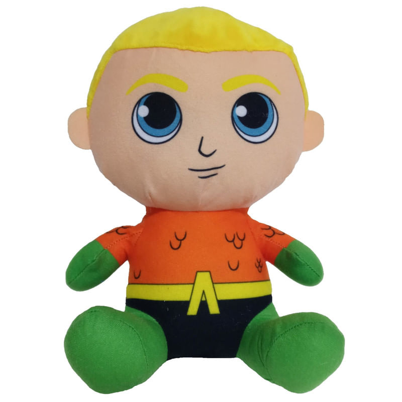 Peluche Liga Justicia Aquaman Rubio 25cm DC Comics