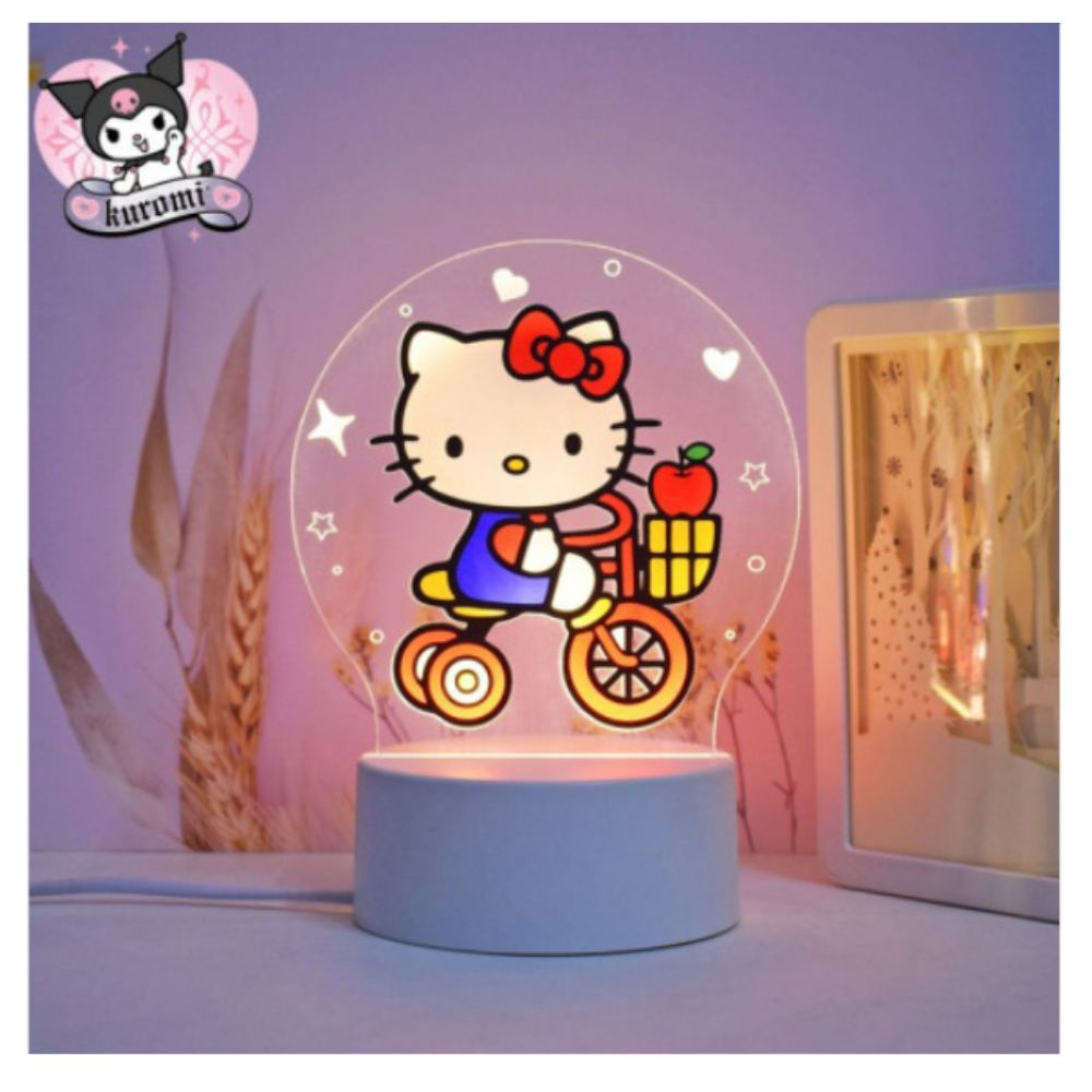Lámpara de Escritorio 3D Hello Kitty