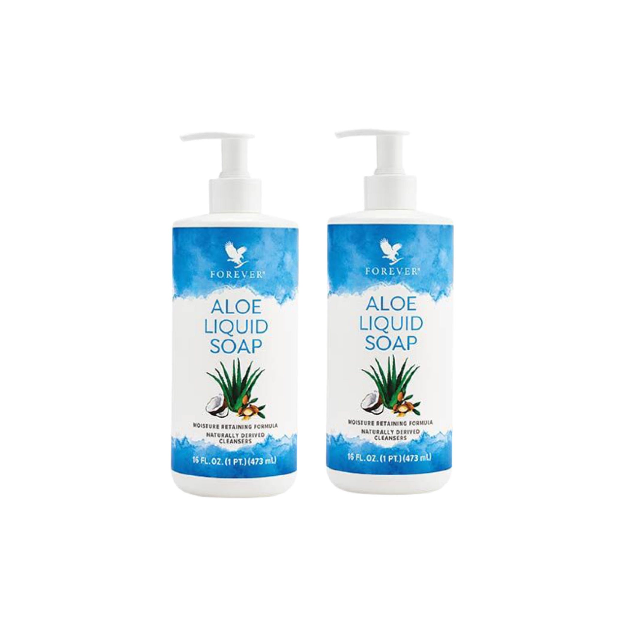 Pack 2 Aloe Liquid Soap Jabon Liquido