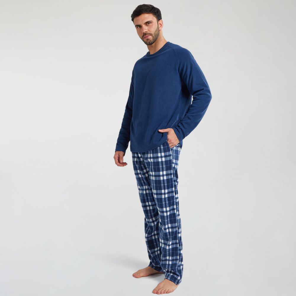 Pijama Set Madison Polarchecks Hombre