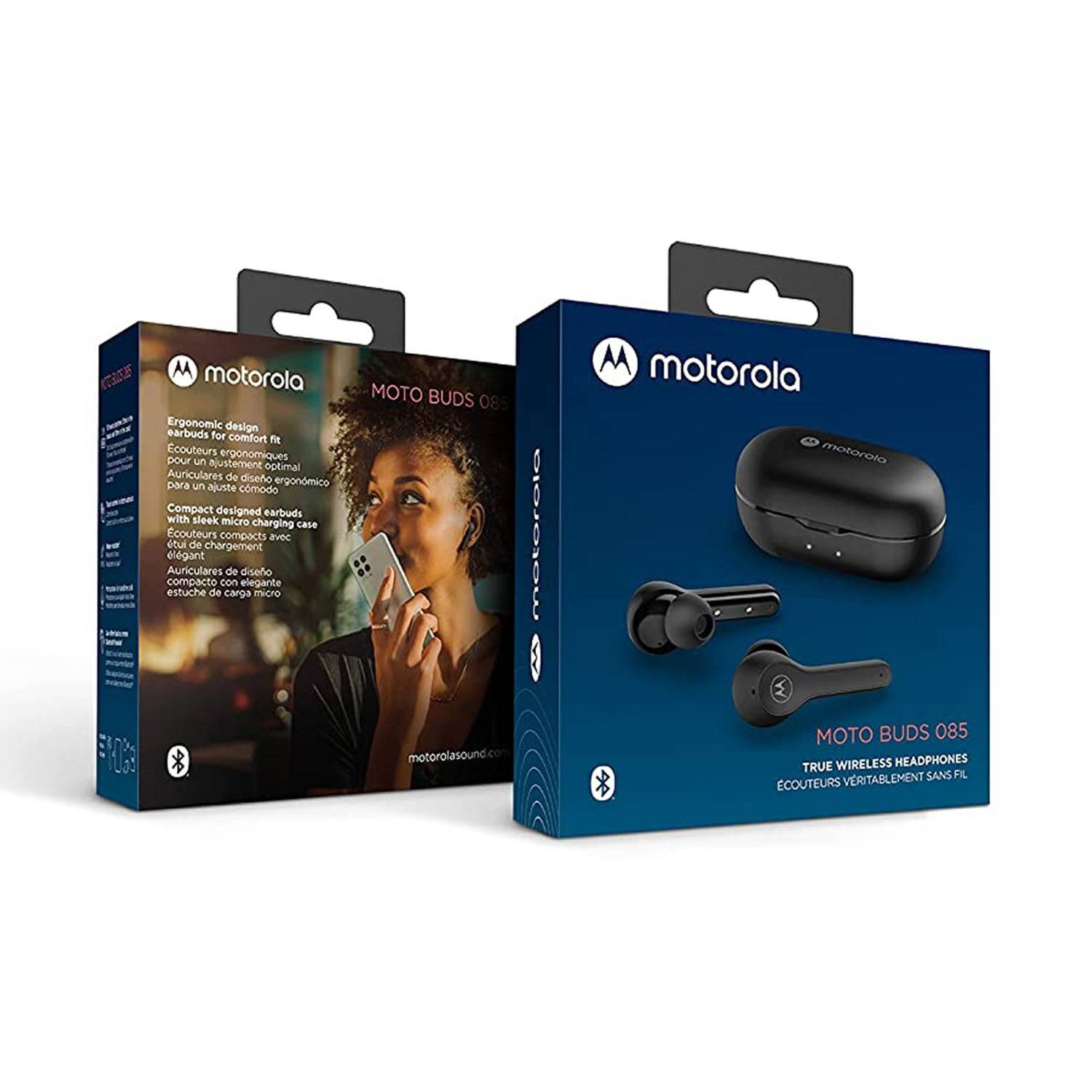 Audifonos Bluetooth Motorola Moto Buds 085 Negro