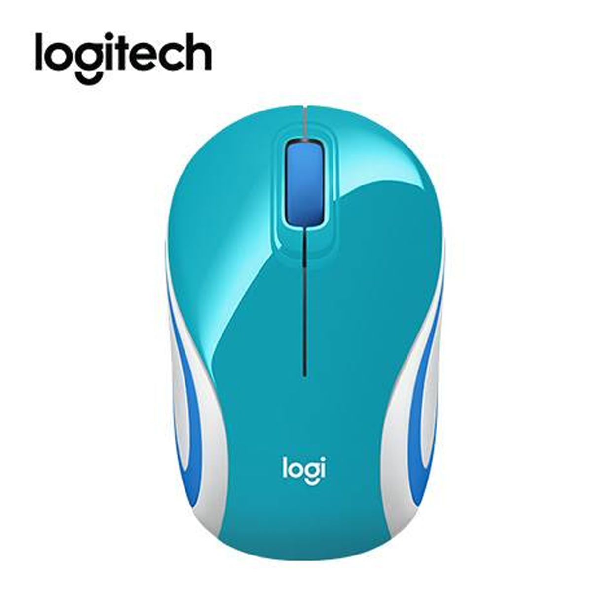 Mouse Logitech M187 Mini Wireless Refresh Light Blue