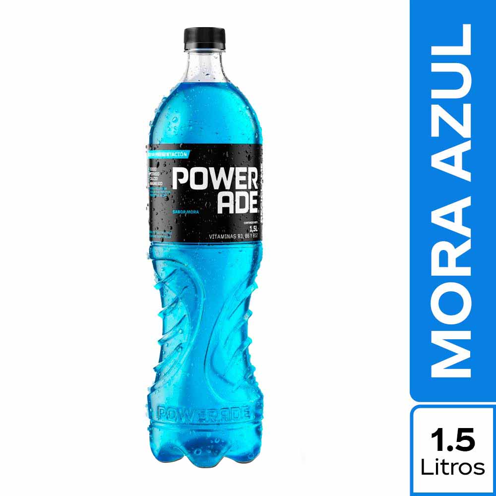 Bebida Rehidratante POWERADE Mora Botella 1.5L