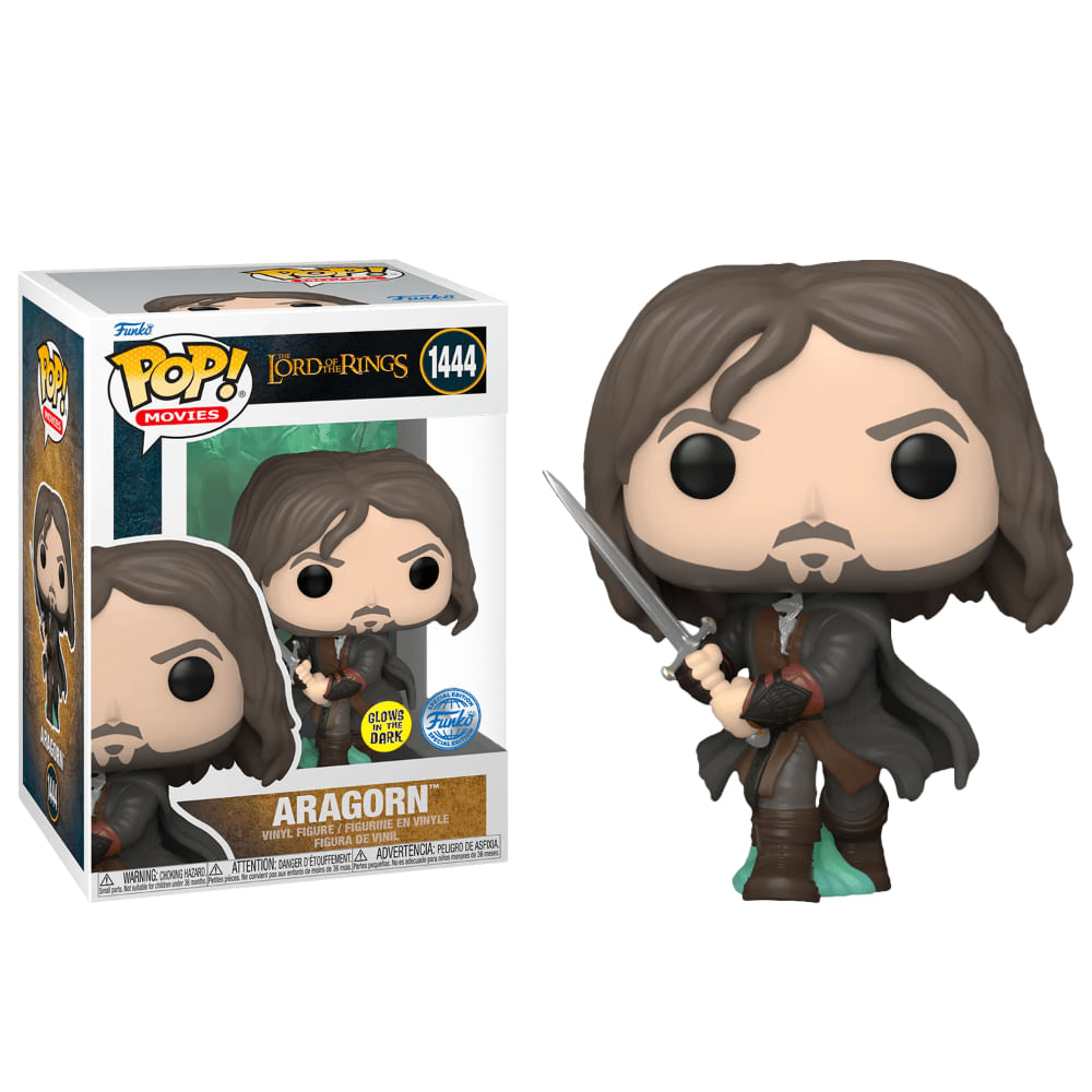 Funko Pop The Lord of the Rings El Señor de los Anillos Aragorn Glow