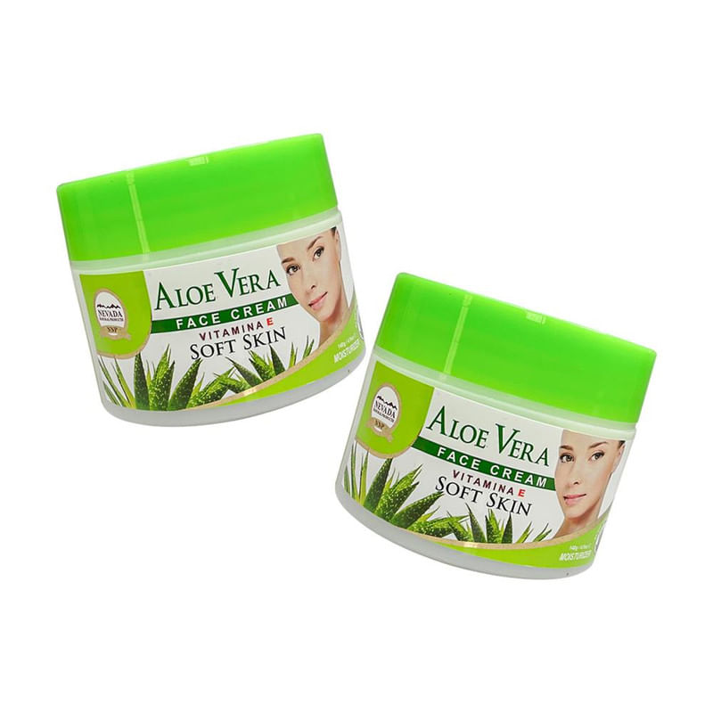 Crema Facial de Aloe Vera Nevada 50ml 2 Unidades