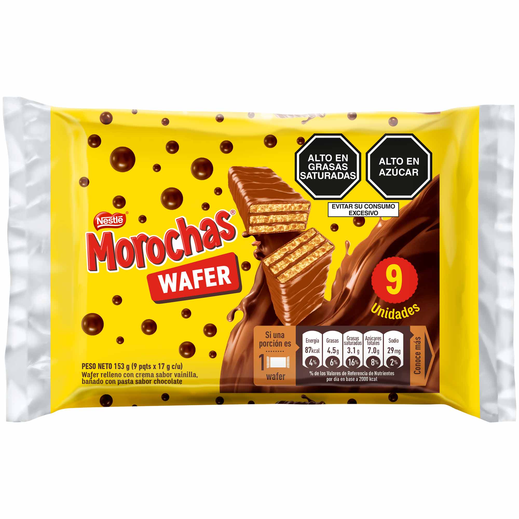 Wafer MOROCHAS Paquete 153g