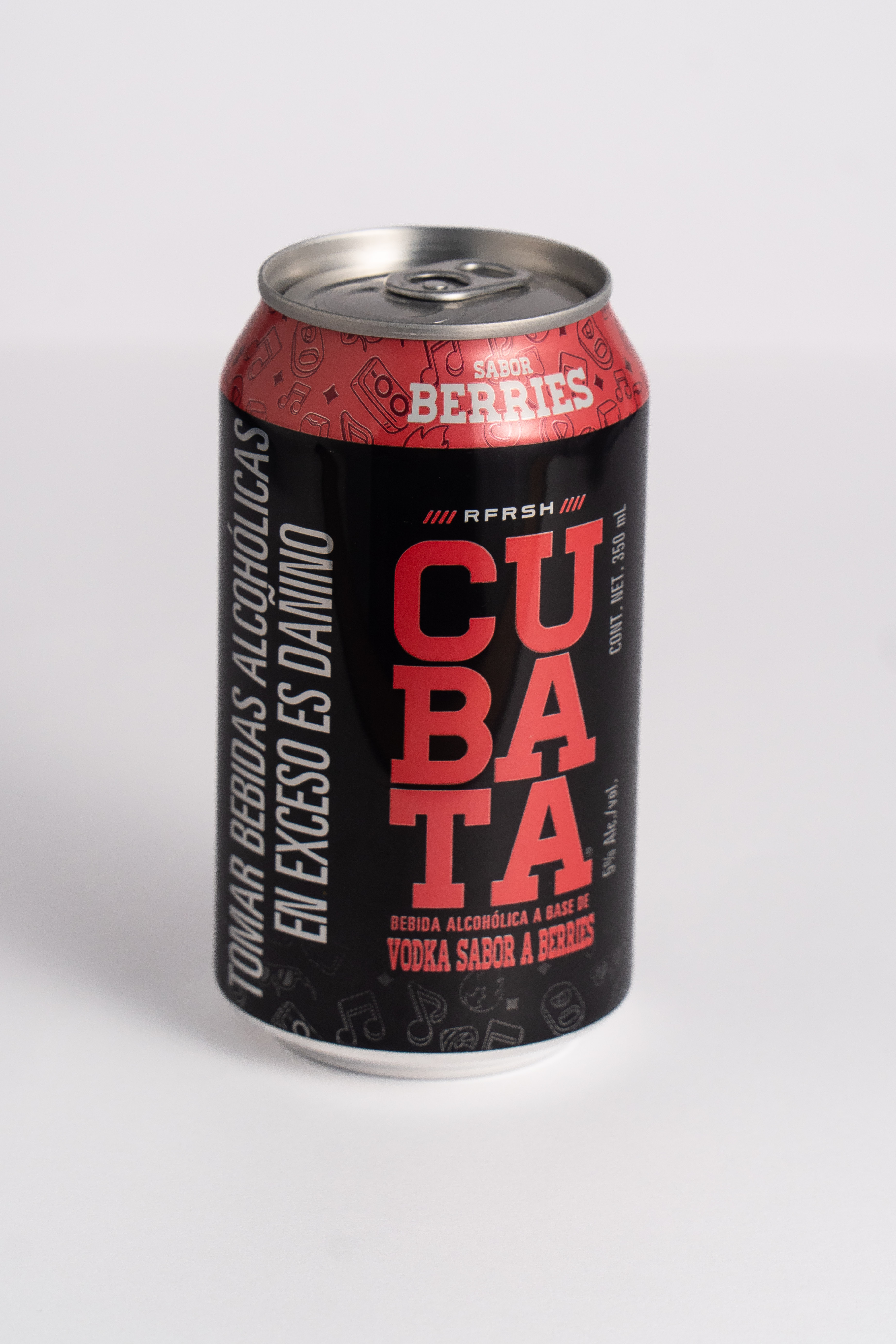 Ready To Drink (RTD) CUBATA Berries Lata 350ml