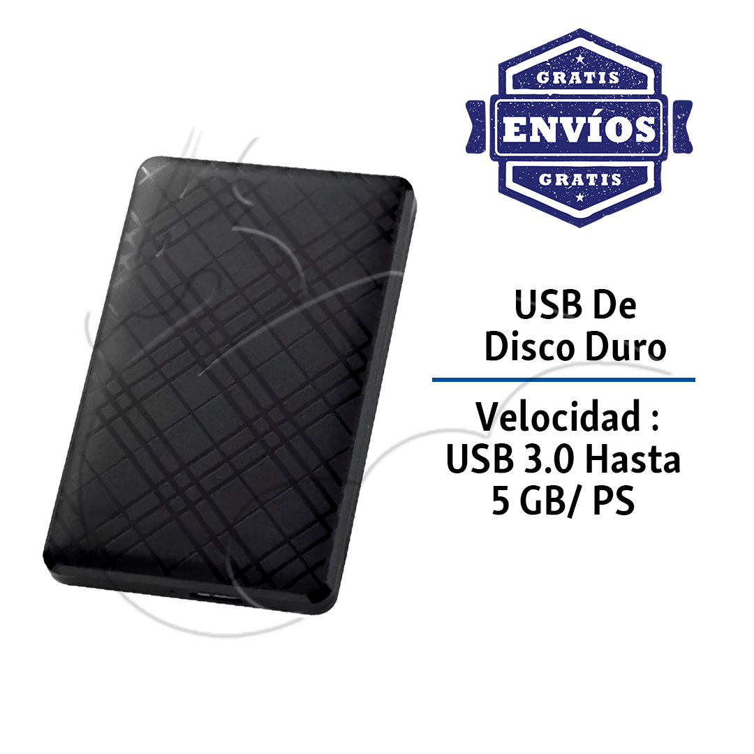 Case Externo Disco Duro SATA  2.5  USB 3.0  LAPTOP /  PC