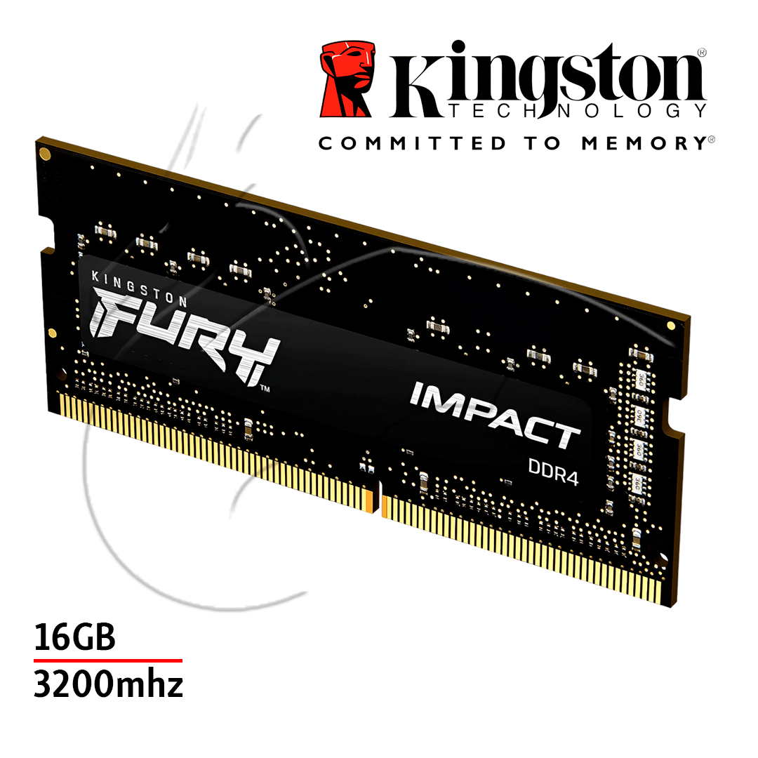 Memoria Ram Fury Impact 16gb 3200mhz Laptop Original