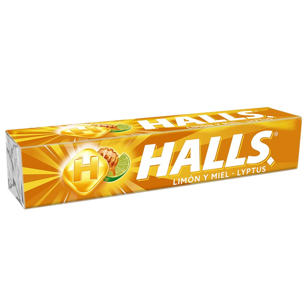 Caramelos HALLS 9S Honey Lemon Paquete 25g