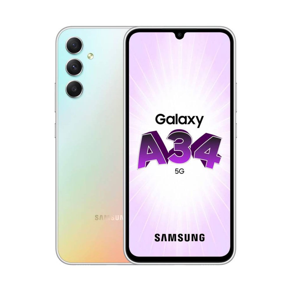 Celular Samsung Galaxy A34 5G 8gb Ram 256gb Silver