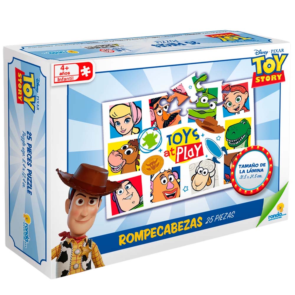 Rompecabezas Estándar RONDA Toy Story 25pcs 40437