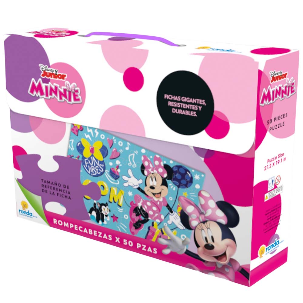 Rompecabezas Gigante RONDA Minnie Mouse 50pcs 12224