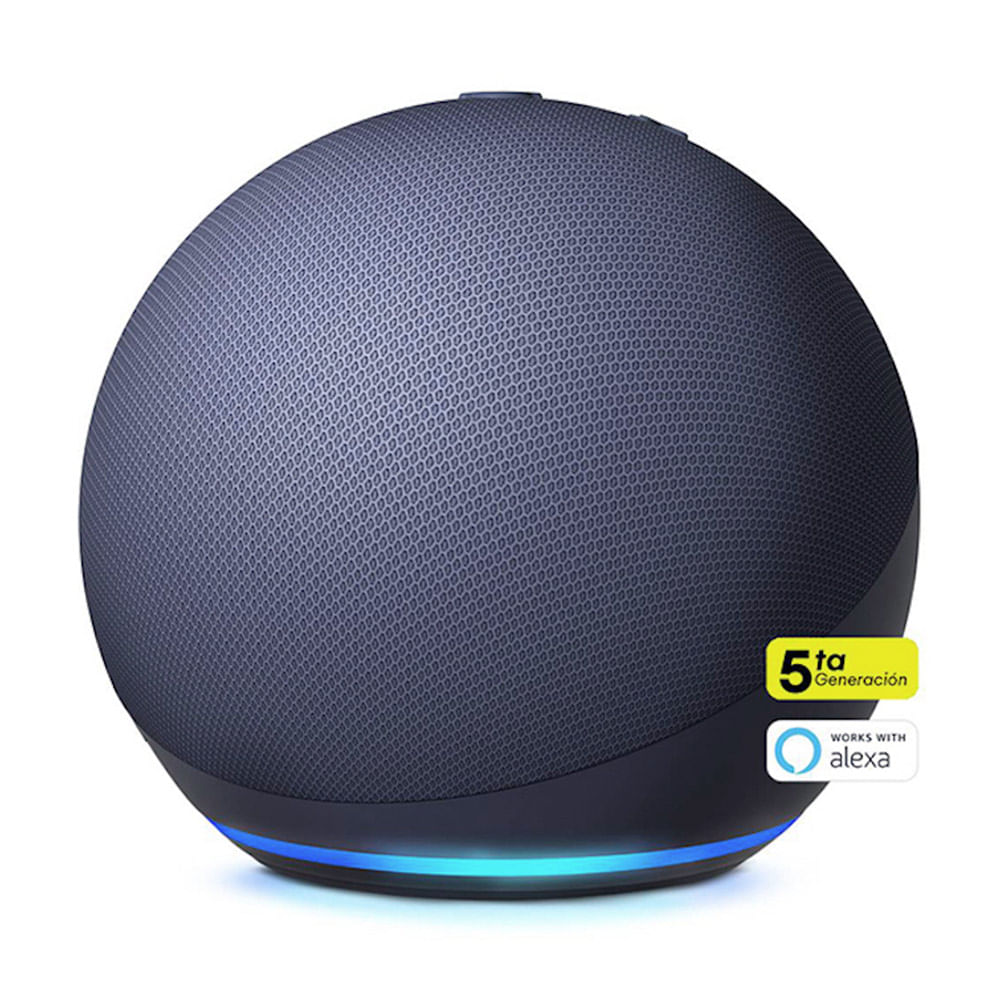 Parlante Inteligente Echo Dot 5 Azul Amazon