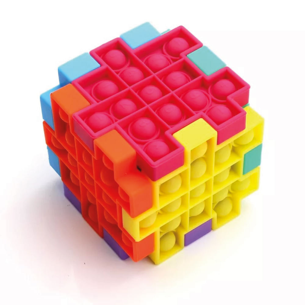 Pop It Cubo Rompecabezas Matemático Juguete Didáctico