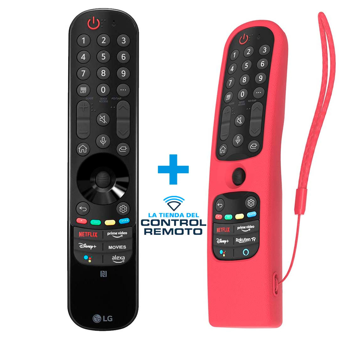 Control Lg Magic Remote Mr22gn + Funda Rojo