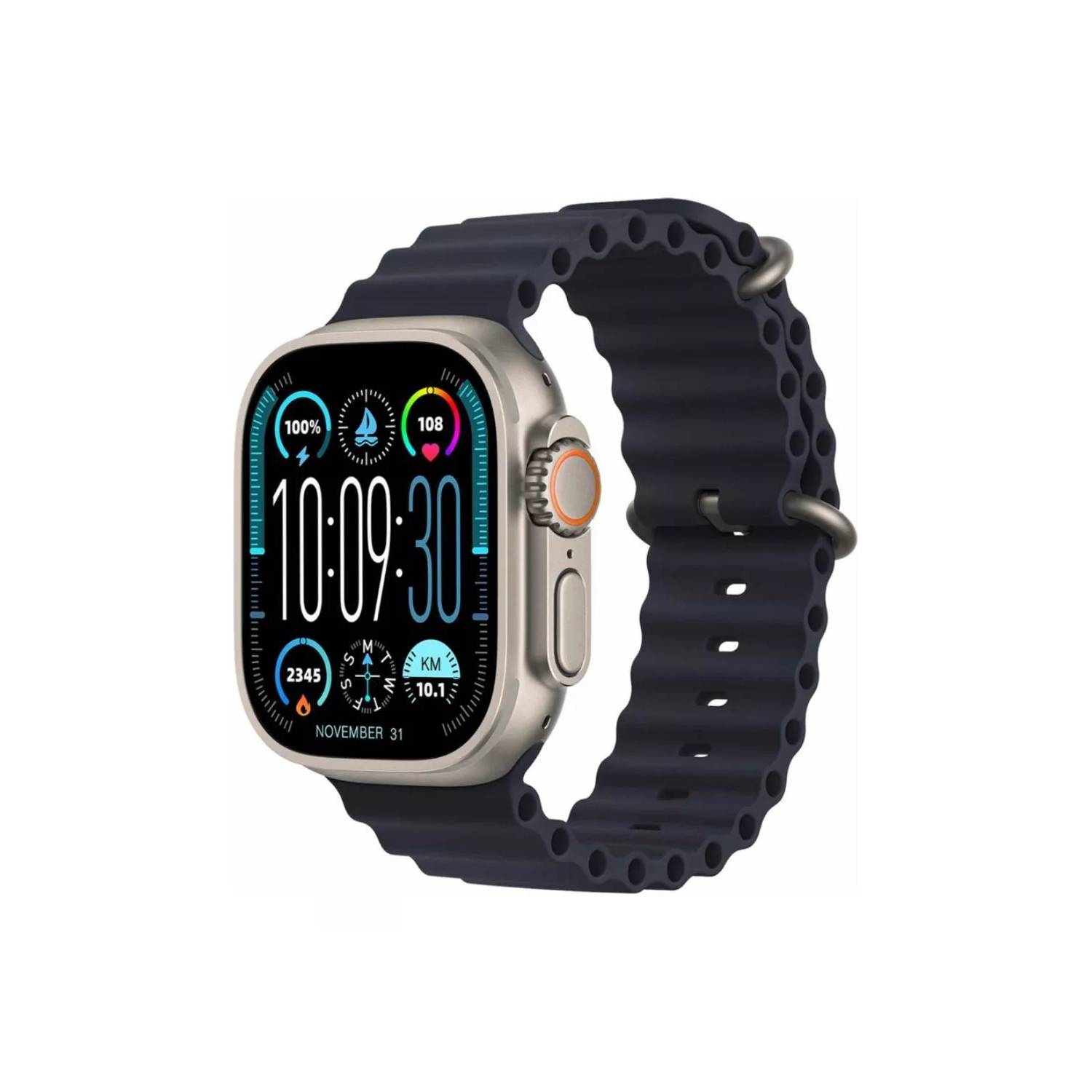 Smartwatch HK9 Ultra 2 Amoled 2 GB Negro