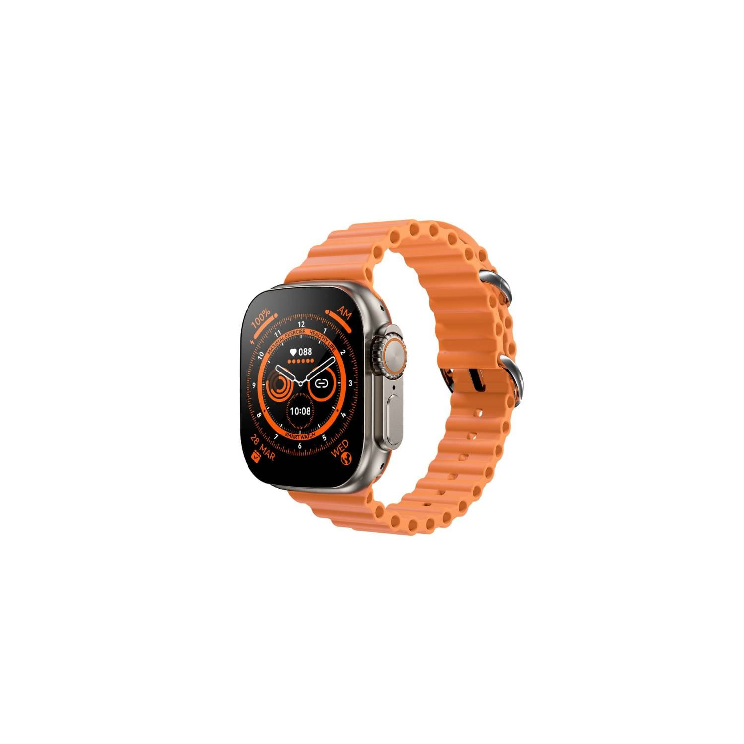 Smartwatch Watch 8 Ultra Reloj Inteligente – Naranja