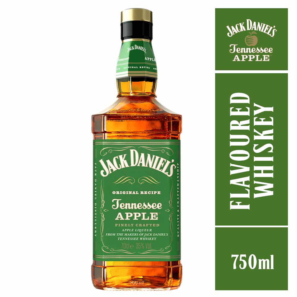 Whisky JACK DANIEL'S Tennessee Apple Botella 750ml