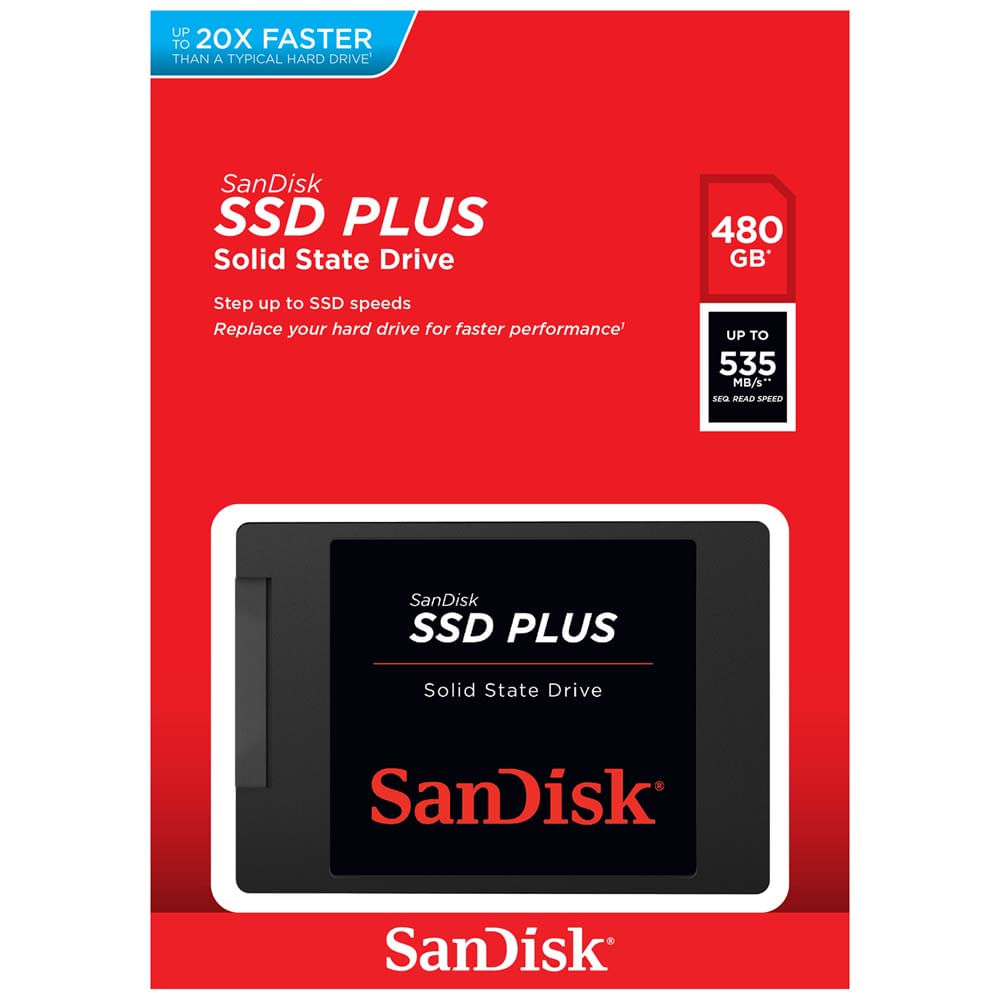 Disco Externo SANDISK Plus 480GB SSD