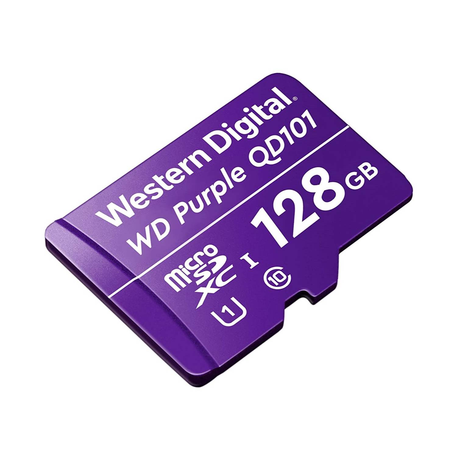 Memoria micro SD 128GB WD purpura class 10 SC QD101 para Camaras de vigilancia