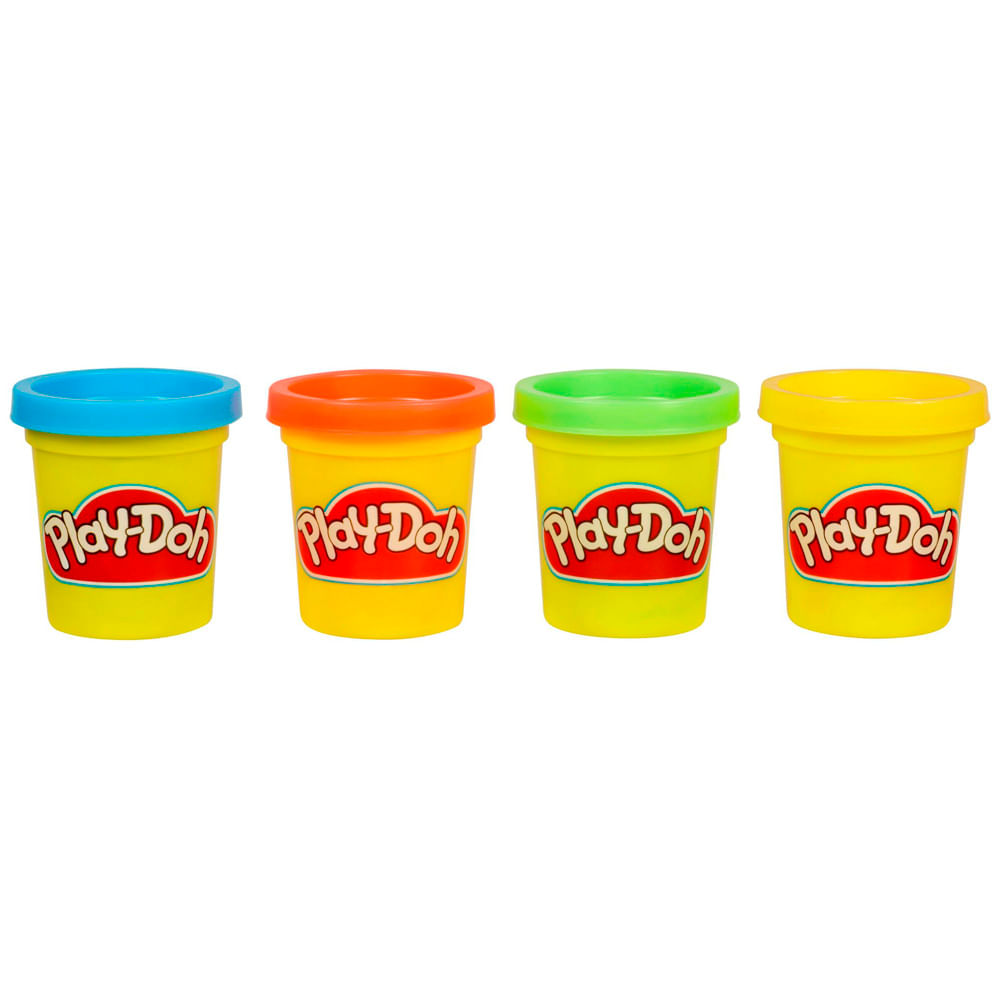 Play-Doh Pack de 4 Latas Mini