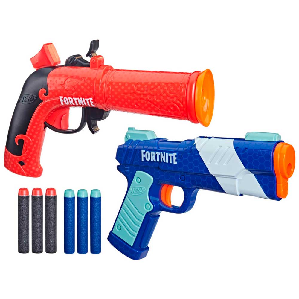 Lanzadores NERF Fortnite Dual Pack F6243