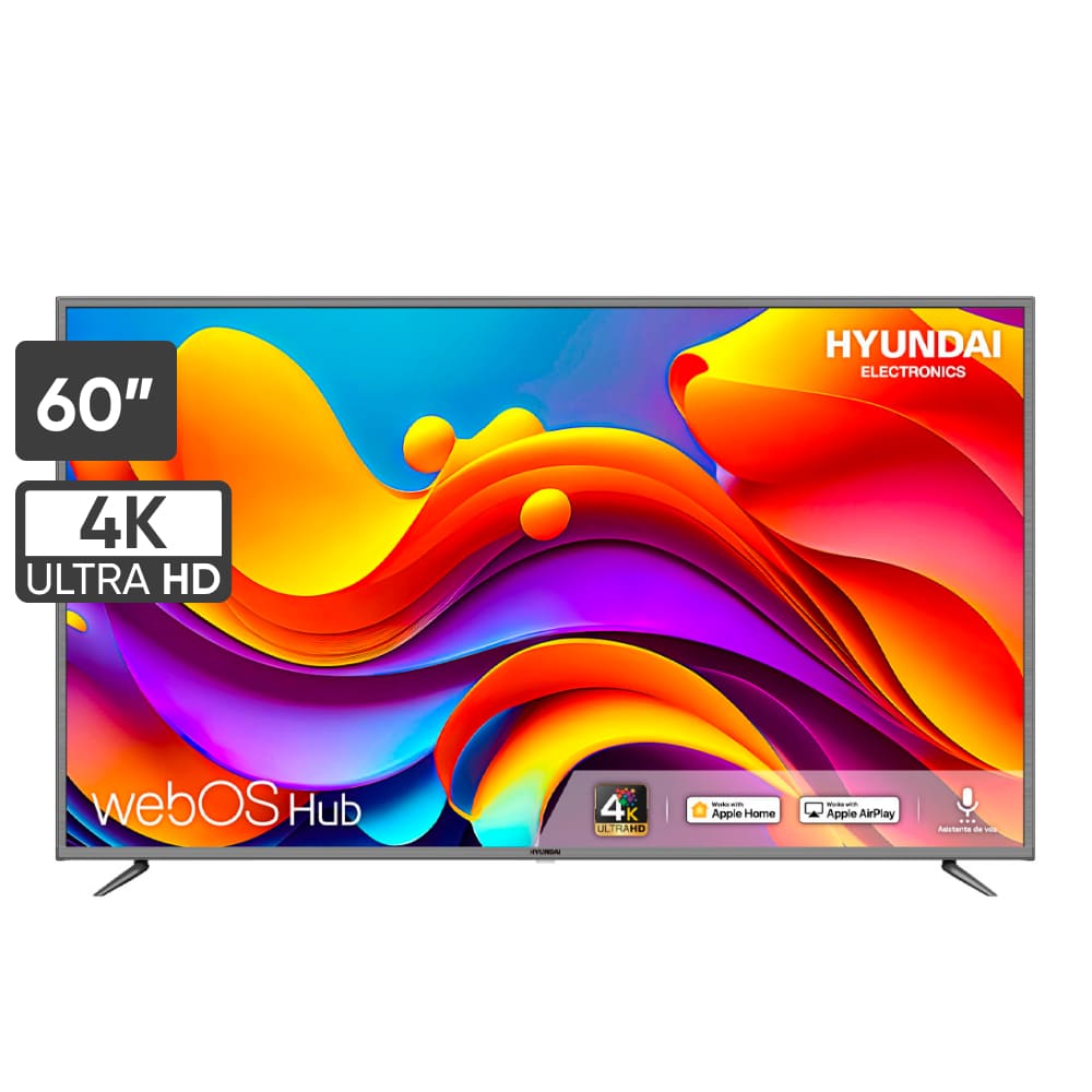 Televisor HYUNDAI LED 60" UHD 4K Smart TV HYLED6003W4KM
