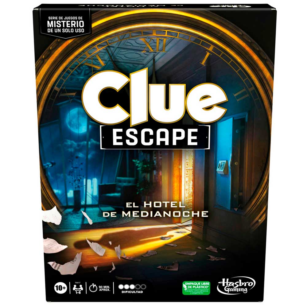 Juego de Mesa HASBRO GAMING Clue Escape New Cast