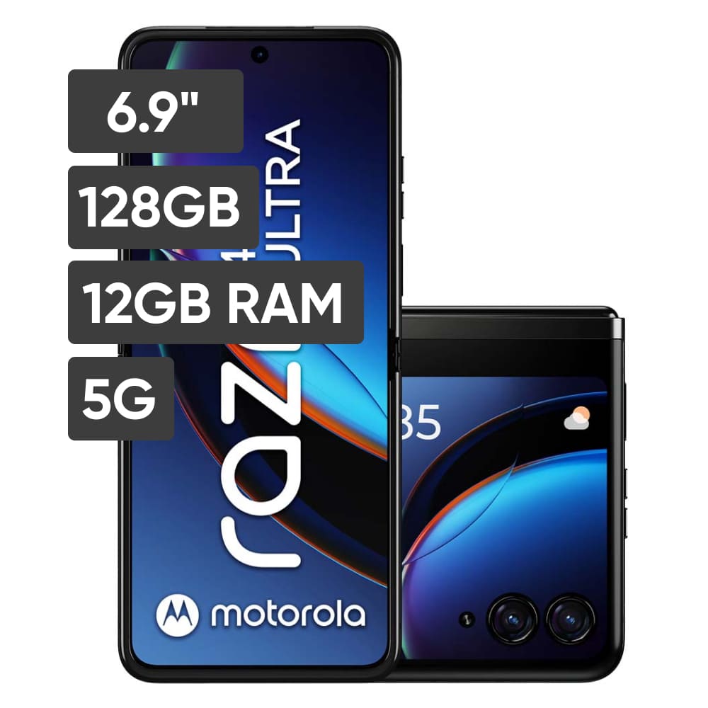 Smartphone MOTOROLA RAZR 40 Ultra 6.9" 12GB 128GB 12MP (OIS) + 13MP Negro Infinito