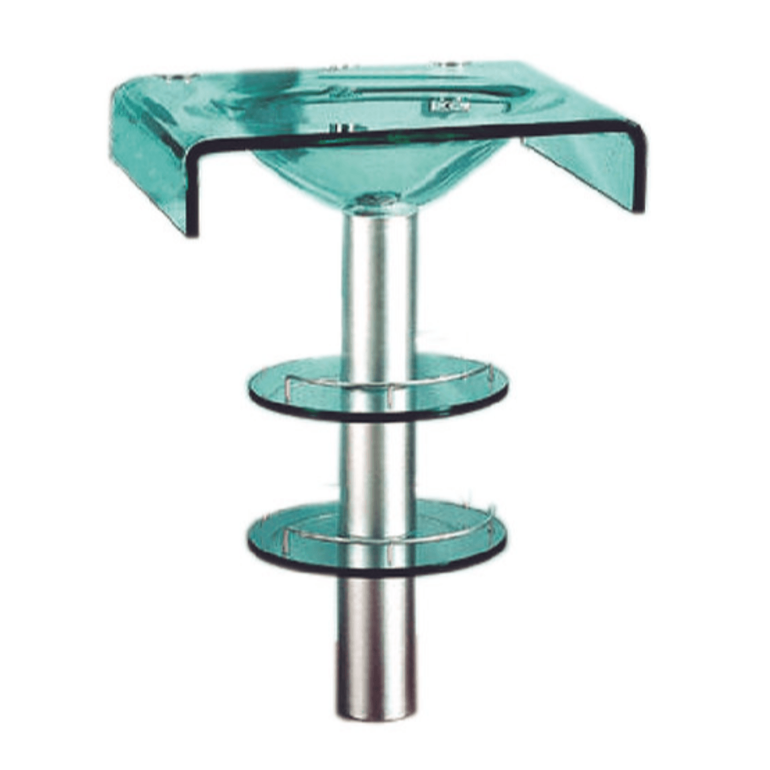 Mueble lavabo de baño pedestal en vidrio cristal XM-145