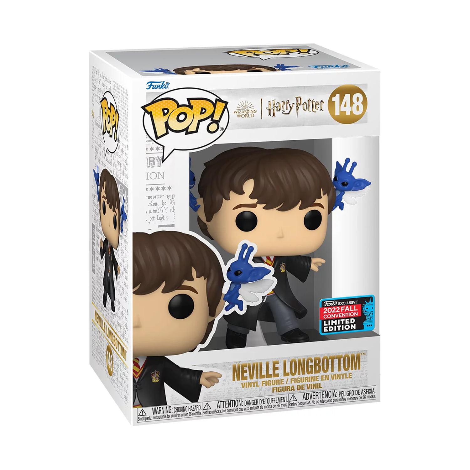 Funko Pop Movies Harry Potter Neville with Pixies Vinyl Figure Fall 2022 Convention Exclusive