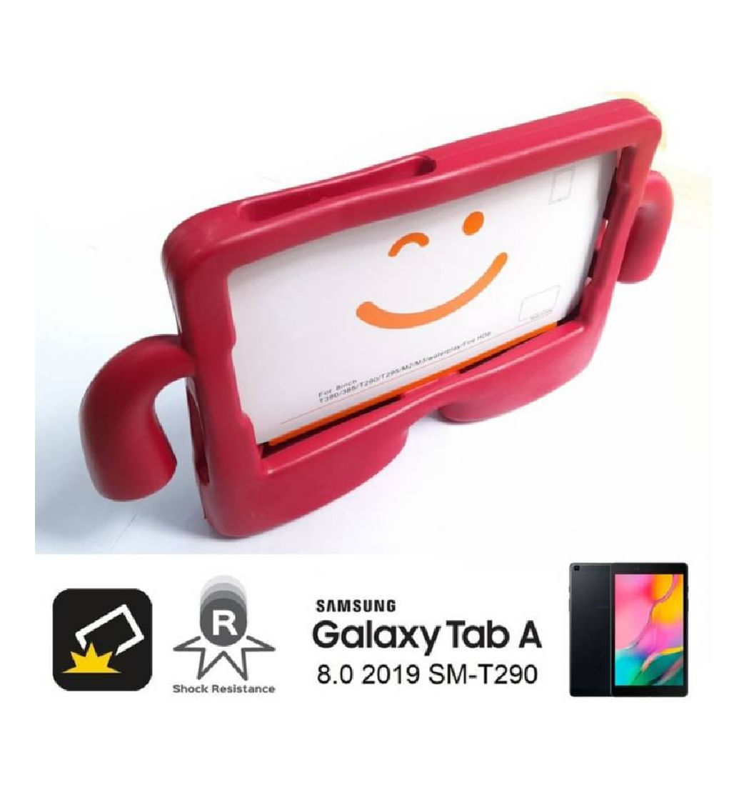 Funda Protector para Samsung Tab S6 Lite Rojo