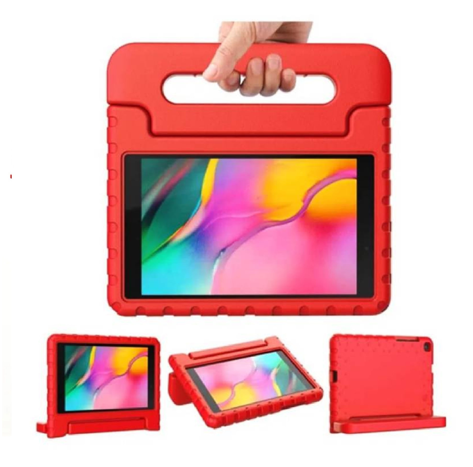Funda Protector para Tablet Modelo Asa para Lenovo Yoga Smart 10" Rojo