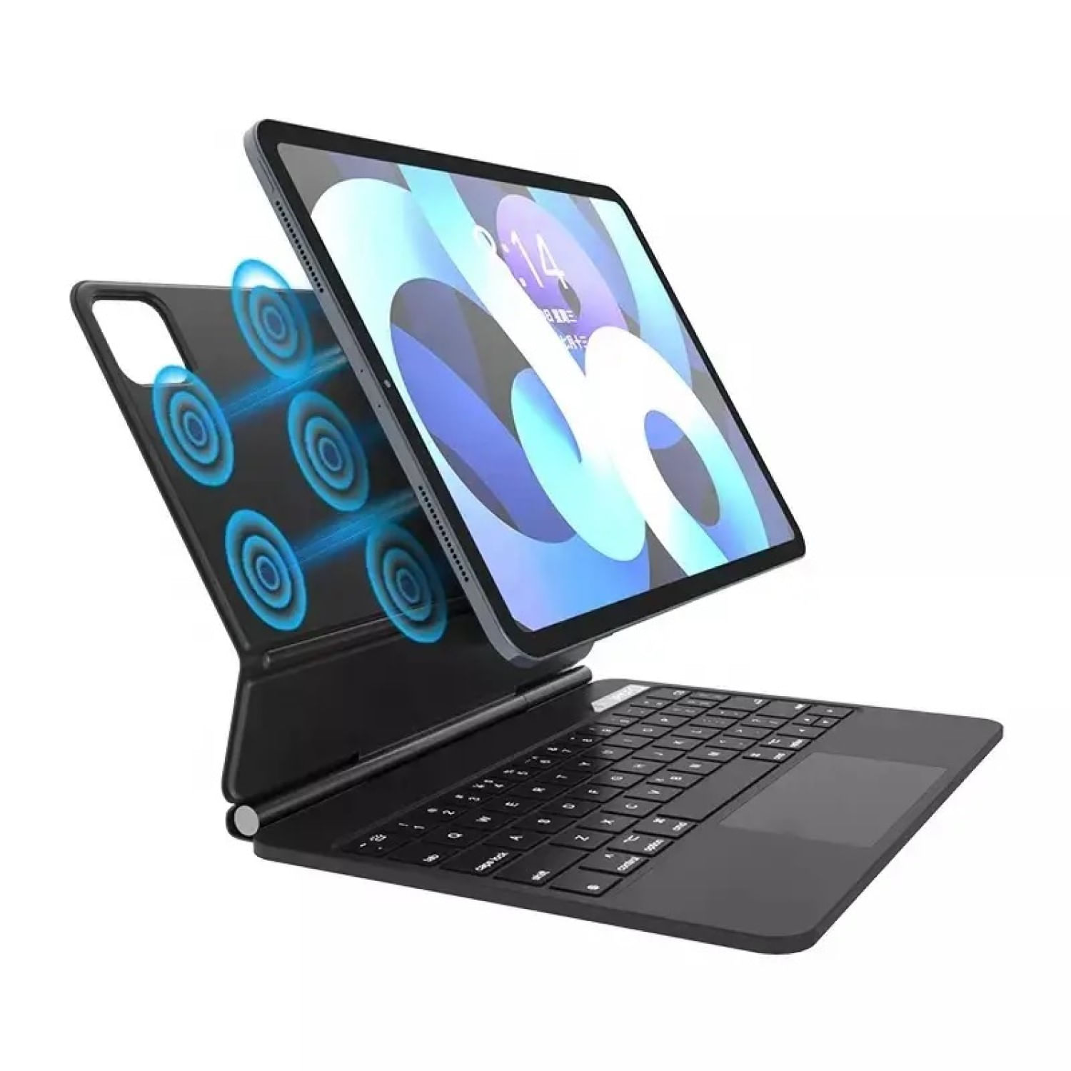 Magic Keyboard para iPad de 11 Pulgadas Importado Alta Calidad Negro