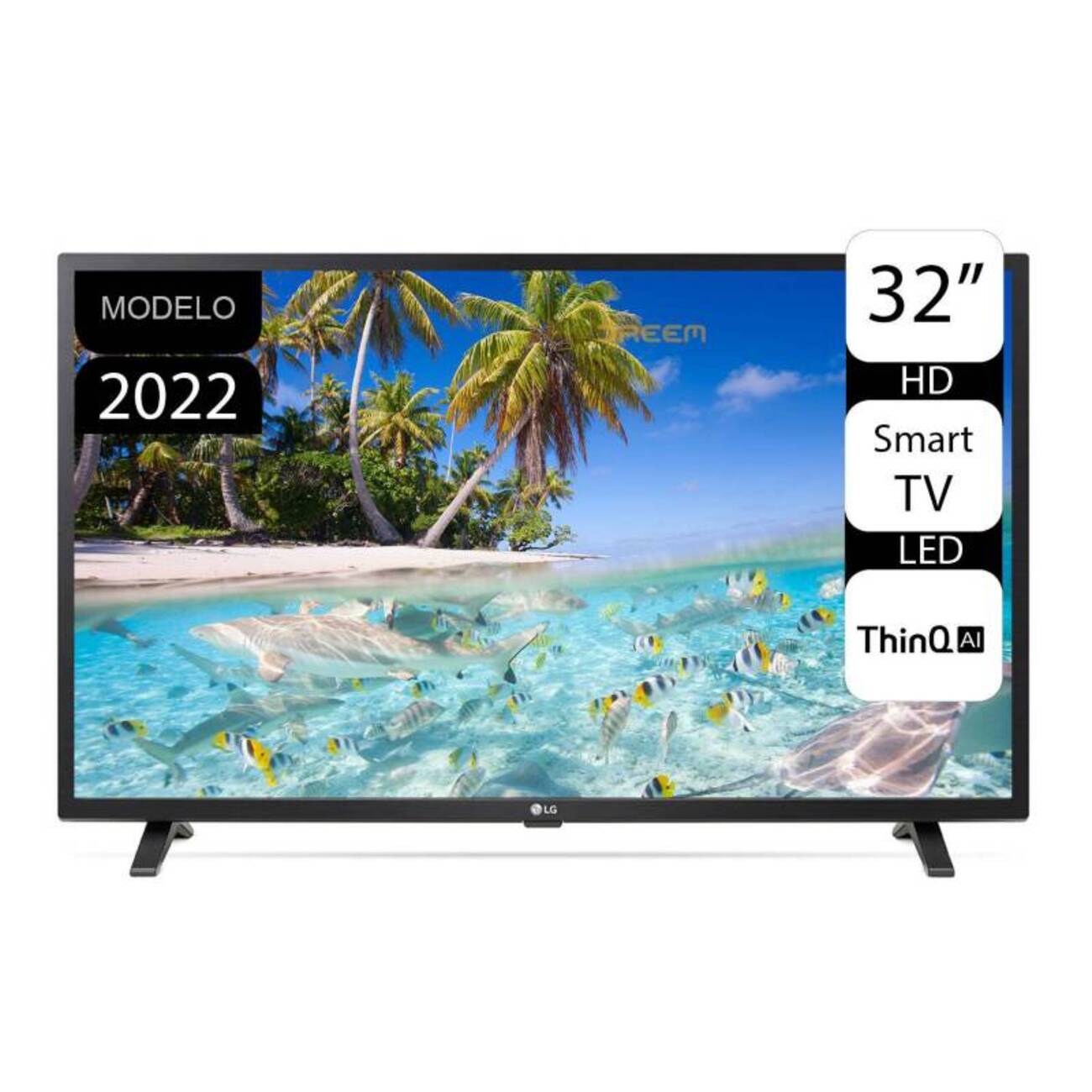 Televisor LED 32 LG HD ThinQ AI 32LQ630BPSA