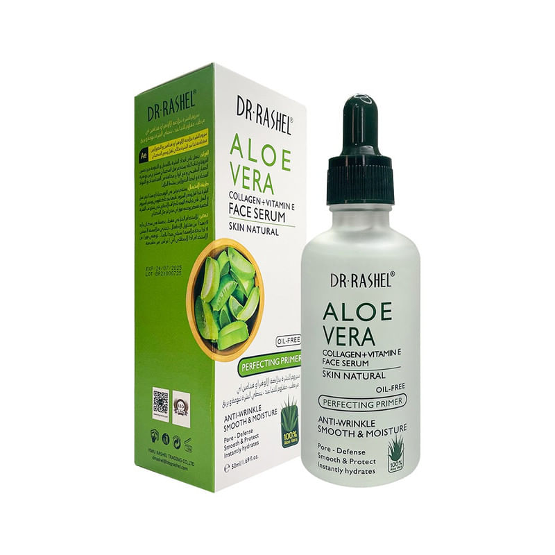 Suero Facial de Colageno de Aloe Vera y Vitamina e Dr Rashel 50ml