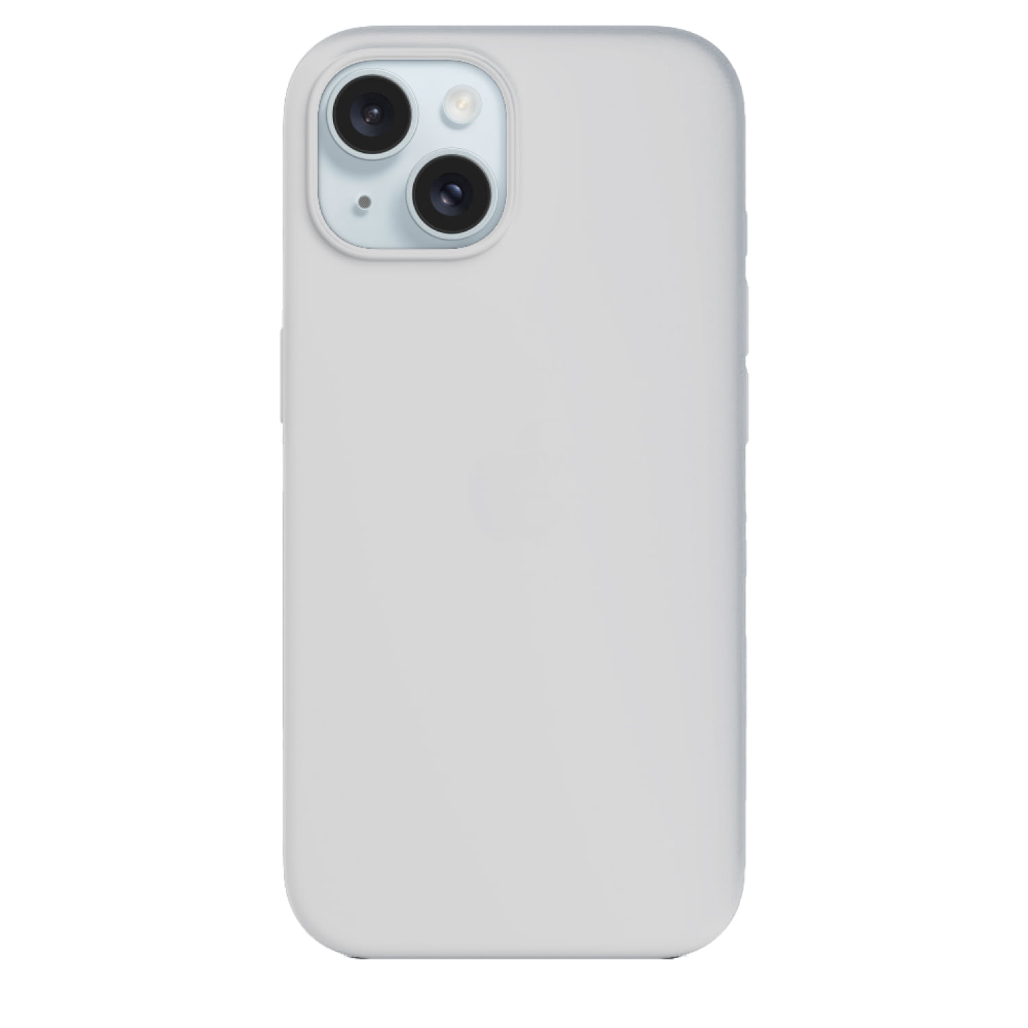 Case De Silicona Para Iphone 15 Blanco