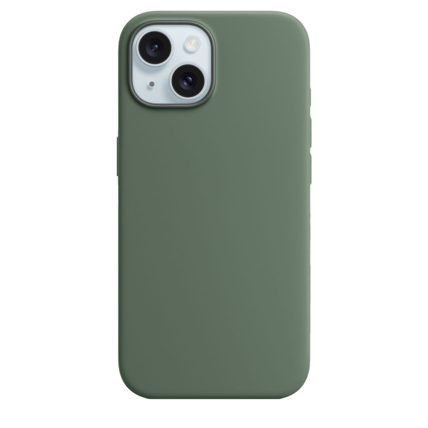 Case De Silicona Para Iphone 15 Plus Verde