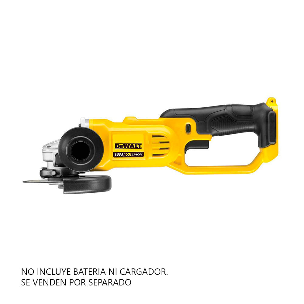 Amoladora Angular 4-1/2" 20V DCG412B (Sin Bateria) Dewalt